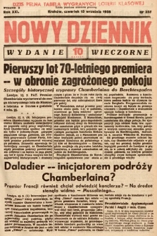 Nowy Dziennik (wydanie wieczorne). 1938, nr 255
