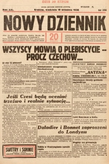 Nowy Dziennik. 1938, nr 258