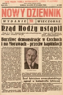 Nowy Dziennik (wydanie wieczorne). 1938, nr 262