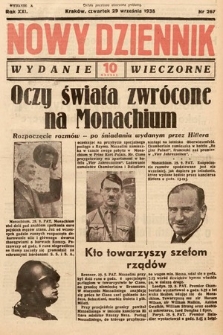 Nowy Dziennik (wydanie wieczorne). 1938, nr 267