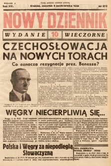 Nowy Dziennik (wydanie wieczorne). 1938, nr 273