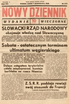 Nowy Dziennik (wydanie wieczorne). 1938, nr 274