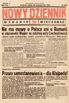 Nowy Dziennik (wydanie wieczorne). 1938, nr 295