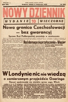 Nowy Dziennik (wydanie wieczorne). 1938, nr 302