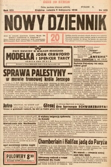 Nowy Dziennik. 1938, nr 303