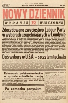 Nowy Dziennik (wydanie wieczorne). 1938, nr 306