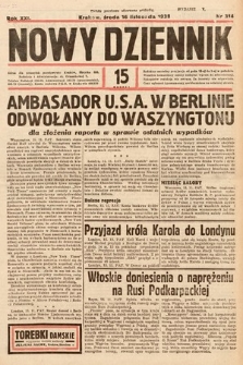 Nowy Dziennik. 1938, nr 314