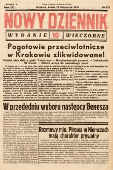 Nowy Dziennik (wydanie wieczorne). 1938, nr 321