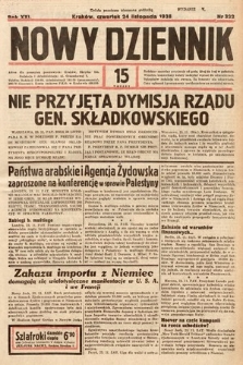Nowy Dziennik. 1938, nr 322
