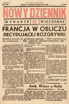 Nowy Dziennik (wydanie wieczorne). 1938, nr 324