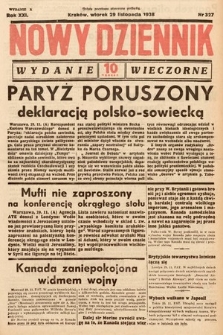 Nowy Dziennik (wydanie wieczorne). 1938, nr 327