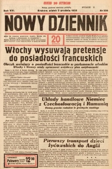 Nowy Dziennik. 1938, nr 330