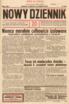 Nowy Dziennik. 1938, nr 332