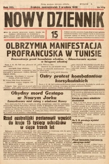 Nowy Dziennik. 1938, nr 333