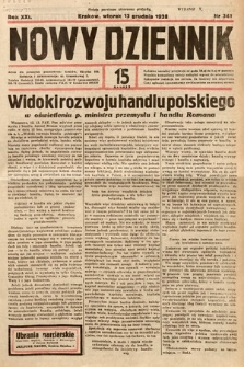 Nowy Dziennik. 1938, nr 341