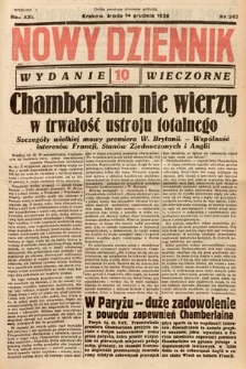 Nowy Dziennik (wydanie wieczorne). 1938, nr 342