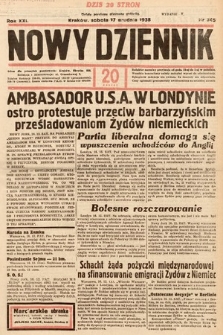 Nowy Dziennik. 1938, nr 345
