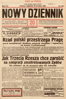 Nowy Dziennik. 1938, nr 346