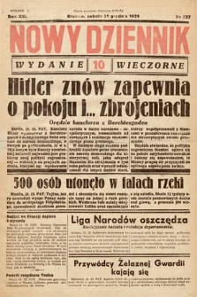 Nowy Dziennik (wydanie wieczorne). 1938, nr 357
