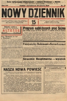 Nowy Dziennik. 1936, nr 13