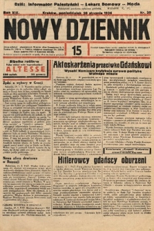 Nowy Dziennik. 1936, nr 20