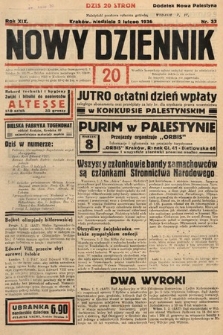 Nowy Dziennik. 1936, nr 33