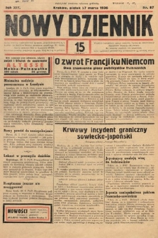 Nowy Dziennik. 1936, nr 87