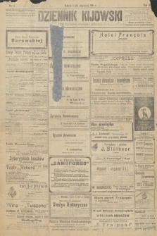 Dziennik Kijowski : pismo polityczne, społeczne i literackie. 1911, nr 1