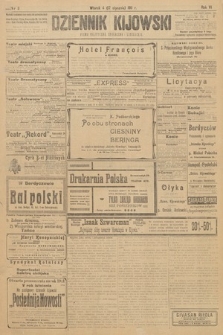 Dziennik Kijowski : pismo polityczne, społeczne i literackie. 1911, nr 3