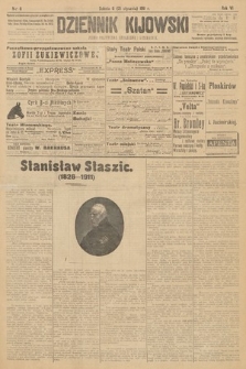 Dziennik Kijowski : pismo polityczne, społeczne i literackie. 1911, nr 6