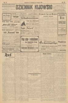 Dziennik Kijowski : pismo polityczne, społeczne i literackie. 1911, nr 18