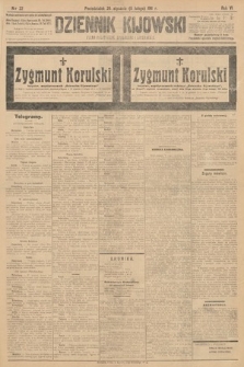 Dziennik Kijowski : pismo polityczne, społeczne i literackie. 1911, nr 22