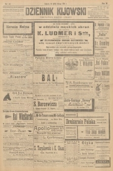 Dziennik Kijowski : pismo polityczne, społeczne i literackie. 1911, nr 40