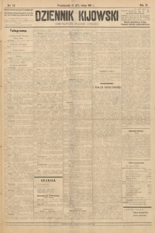 Dziennik Kijowski : pismo polityczne, społeczne i literackie. 1911, nr 42