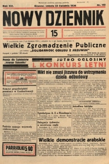 Nowy Dziennik. 1936, nr 113