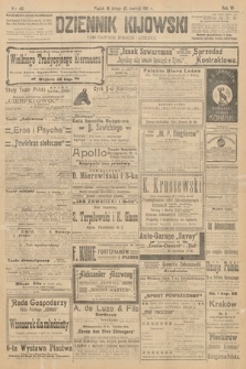 Dziennik Kijowski : pismo polityczne, społeczne i literackie. 1911, nr 46
