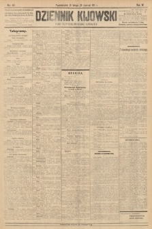Dziennik Kijowski : pismo polityczne, społeczne i literackie. 1911, nr 49
