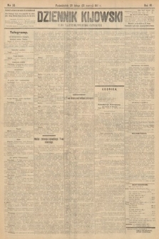 Dziennik Kijowski : pismo polityczne, społeczne i literackie. 1911, nr 56