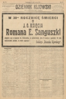 Dziennik Kijowski : pismo polityczne, społeczne i literackie. 1911, nr 70