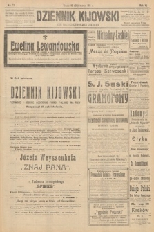 Dziennik Kijowski : pismo polityczne, społeczne i literackie. 1911, nr 72