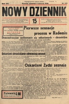 Nowy Dziennik. 1936, nr 153