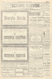 Dziennik Kijowski : pismo polityczne, społeczne i literackie. 1911, nr 191