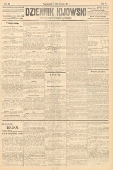 Dziennik Kijowski : pismo polityczne, społeczne i literackie. 1911, nr 199