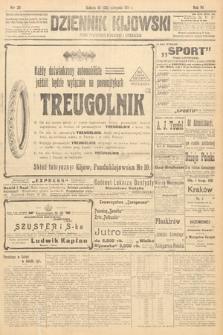Dziennik Kijowski : pismo polityczne, społeczne i literackie. 1911, nr 211