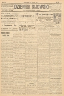 Dziennik Kijowski : pismo polityczne, społeczne i literackie. 1911, nr 215