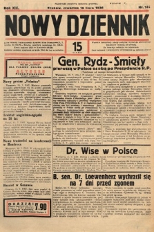 Nowy Dziennik. 1936, nr 195