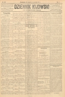 Dziennik Kijowski : pismo polityczne, społeczne i literackie. 1911, nr 219