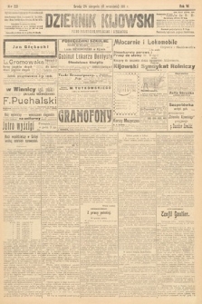 Dziennik Kijowski : pismo polityczne, społeczne i literackie. 1911, nr 221