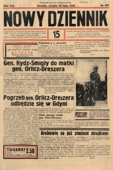 Nowy Dziennik. 1936, nr 197
