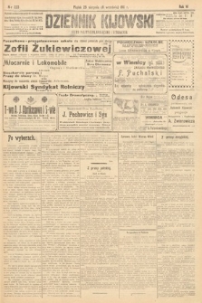 Dziennik Kijowski : pismo polityczne, społeczne i literackie. 1911, nr 223